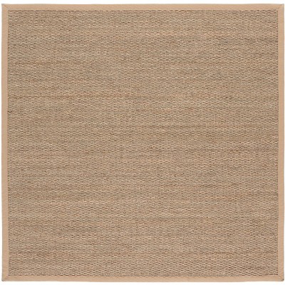 Natural Fiber Twill Plain Seagrass NF111 Indoor Rugs - Safavieh