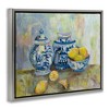 Stupell Industries Lemons & Pottery Painting Floating Frame Canvas Art, Gray, 21" x 17" - 2 of 4