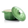 Crock-Pot Artisan 2 Piece 3 Quarts Enameled Cast Iron Dutch Oven in Pistachio Green - 2 of 4