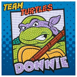 DIAMOND DOTZ Quick DOTZ TMNT Donatello Donnie Diamond Art Painting Kit 5.1" X 5.1" - 1 of 4