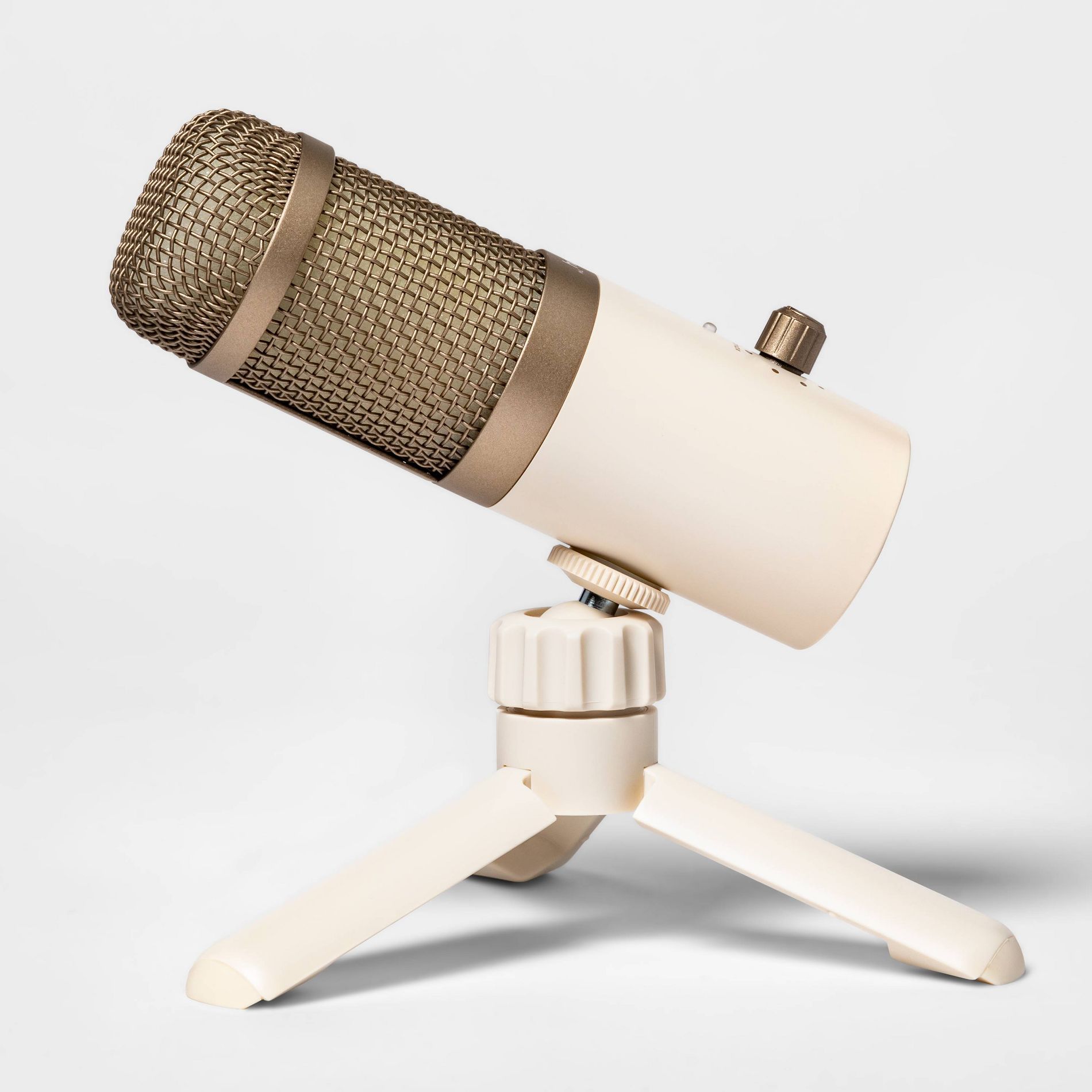 Desktop Microphone - heyday™ Stone White: USB-C Condenser for PC