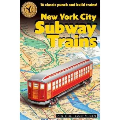 New York City Subway Trains - (Paperback)