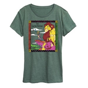 Women's - Disney - The Lion King Short Sleeve Graphic T-Shirt - 1 of 4