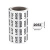 Unique Bargains Office Warehouse Self-Adhesive Consecutive Number Sticker Labels - 2 of 4