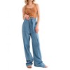 Women's Feeling Alive Chambray Pants - And The Why - 4 of 4