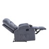 MAYEERTY Gray Oversized Recliner Chair for Living Room, Spacious Design for Large, Big, Tall Adults - 4 of 4