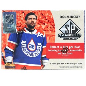 2024-25 Upper Deck SP Game Used Hockey Hobby Box - 1 of 4