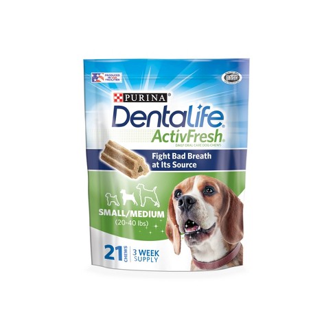 Purina DentaLife Small/Medium Adult Dog Treats