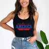 Simply Sage Market Women's Made In America Stripes Racerback Tank - 2 of 4