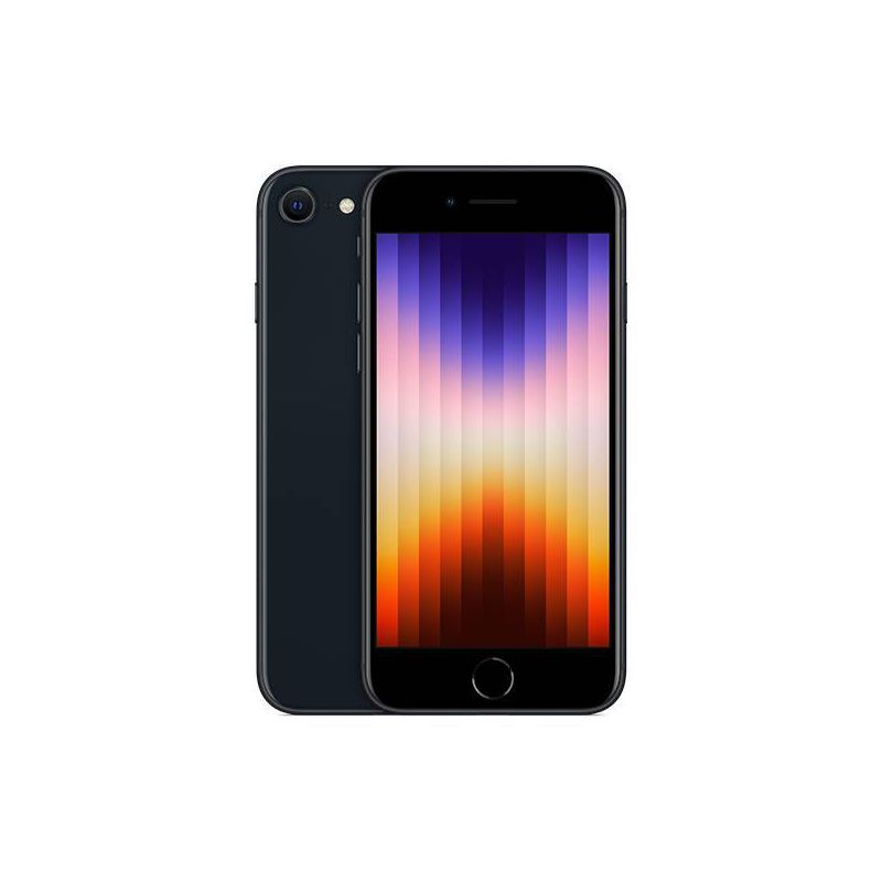 Consumer Cellular Apple iPhone SE (3rd generation) 5G (64GB) - Midnight, 1 of 11