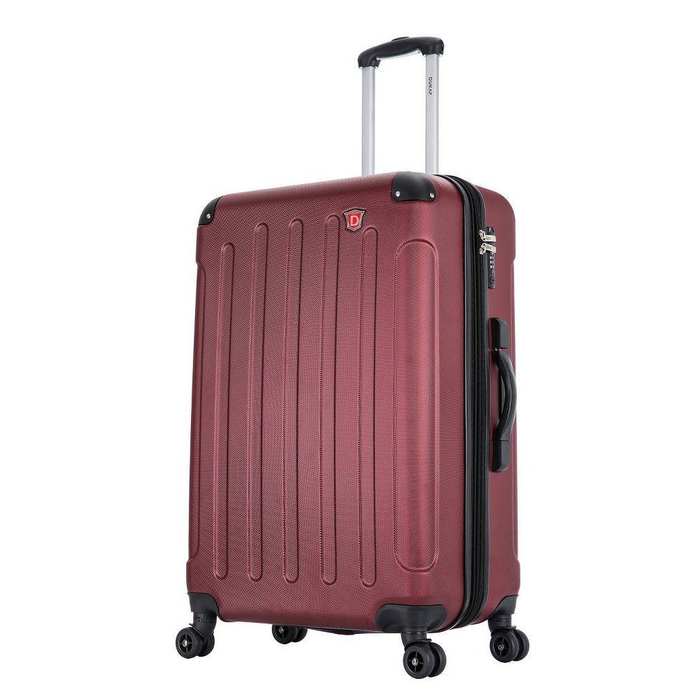 Photos - Luggage Dukap Intely Hardside 27.25" Large Checked Spinner Suitcase with Integrate 