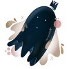 Men's Design By Humans Little floating ghost By Nebenzu T-Shirt - 2 of 4