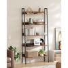 VASAGLE Bookshelf, 5-Tier Bookcase, Ladder Shelf for Home Office, Living Room, Bedroom, Kitchen - 2 of 4