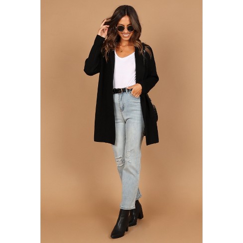 Petal And Pup Women s Lenore Coatigan Black S m Target