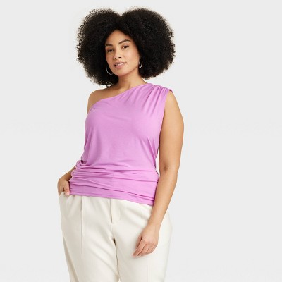 target one shoulder tank