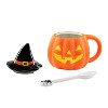 Mr. Halloween Lidded Jack-O-Lantern Mug with Spoon - 2 of 4