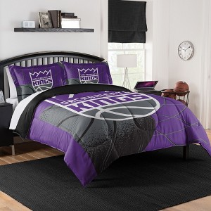 Sweet Home Collection NBA Sacramento Kings Comforter & Pillow Sham Set - 1 of 3