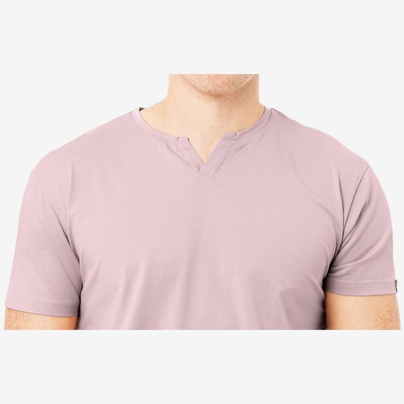 X RAY Men's Basic V-Notch Neck Short Sleeve T-Shirt, 3 of 4