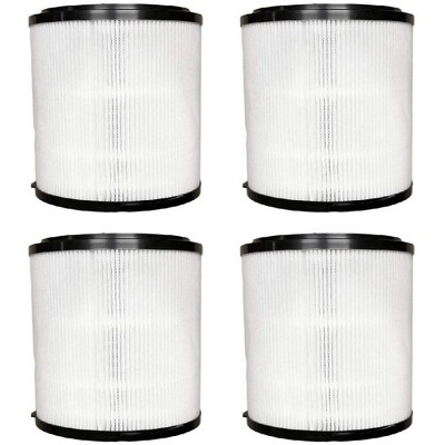 Nispira 5-Speed 4-in-1 True HEPA Filter Replacement for SilverOnyx 16" Air Purifier Model 8541832765 with Ionizer UVC Sanitizer 500 sq ft. 4 Packs