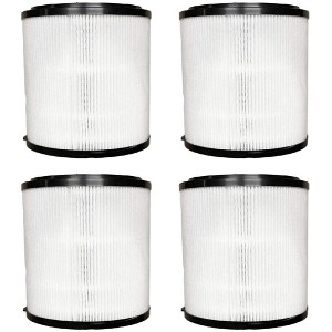 Nispira 5-Speed 4-in-1 True HEPA Filter Replacement for SilverOnyx 16" Air Purifier Model 8541832765 with Ionizer UVC Sanitizer 500 sq ft. 4 Packs - 1 of 3