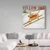 Trademark Fine Art -Ryan Fowler 'Yellow Dog Ski Co' Canvas Art - 3 of 3