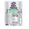 Whey Protein Chocolate by Now Foods  -  10 lbs Powder - 2 of 2
