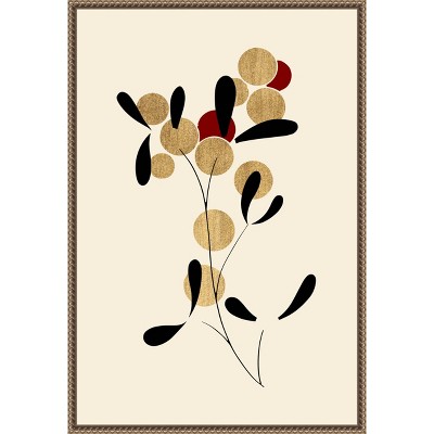 Amanti Art Idea No 21 by Kubistika Canvas Wall Art Print Framed 16 x 23-in.