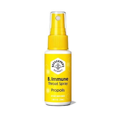 Beekeepers Naturals B. Immune Propolis Throat Spray - 1 fl oz