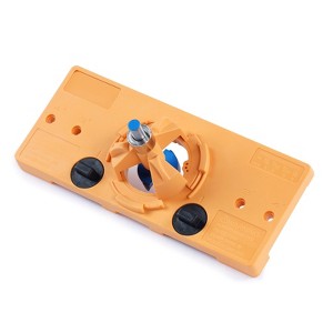 VEVOR Concealed Hinge Jig, Cabinet Hinge Jig with C-Type Clamp and Accessories, PA66 Nylon and Steel Material, Accurate Hinge Drill Jig, Brown - 1 of 4