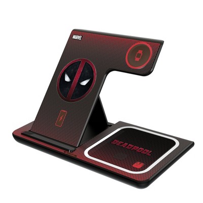 Keyscaper Marvel Deadpool Grid 15-Watt 3 in 1 Charging Station