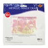 Beistle Pkgd 1-Ply Metallic Fringe Drape, 15" x 10', (1/Pkg) - 3 of 4
