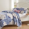 Greenland Home Fashions Cottage Cabin Traditional Log Cabin Quilt Bedding Set - 4 of 4