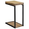 Syemin End Tables C Shaped TV Tray, Small Side Tables, Small Space Couch Table Snack Table, Industrial Side Table, Brown, 11.5"*17.75"*25.5" - 4 of 4
