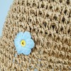 Anna-Kaci Women's Bucket Hats Flower Crochet Pattern Papyrus Fisherman Cap - 4 of 4