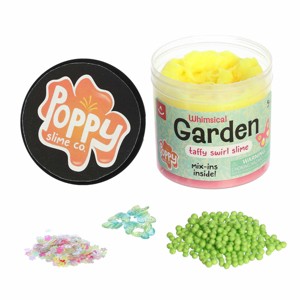 Aurora Toys Medium Whimsical Garden Slime Poppy Slime Co. Gooey Toy Pink 11.3oz - 1 of 4