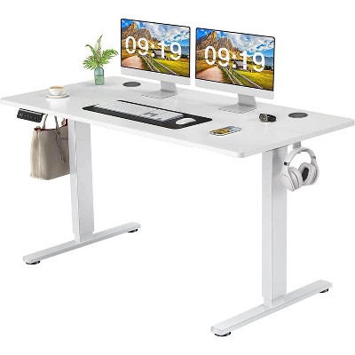 CENGHU Electric Height Adjustable Standing Desk, 40 x 24 Inch Sit Stand up Desk for Work Office Home, Rising Computer Table