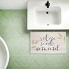 Stupell Industries Relax Soak Unwind Minimal Printed Plush Bath Mat And Bath Rug, Design By Kim Allen, 18"X30" - 3 of 4
