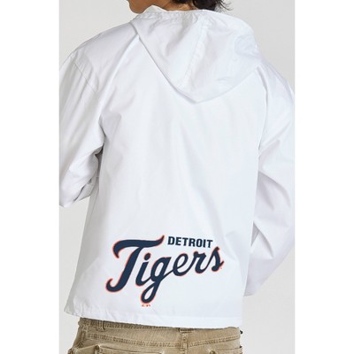 MLB Detroit Tigers Men's Champion White Packable Jacket - L — фото 3