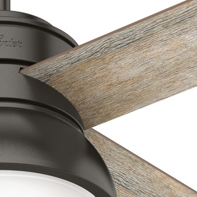 Loki Noble Bronze 36" Ceiling Fan with LED Light and Reversible Blades