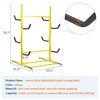 Kayak Stand Rack for 4 Kayak Canoe Paddleboard, Kayak Hanger Holder with Padded Arms and Adjustable Width Yellow - 4 of 4