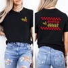 Simply Sage Market Women's Feeling Jolly Checkered Front and Back Short Sleeve Graphic Tee - image 2 of 4