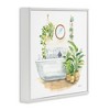 Stupell Industries Home Interior Bathroom Tub Framed Giclee Art - 2 of 4