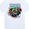 Boys' - Marvel - Avengers Paper Rip Short Sleeve Graphic T-Shirt - 2 of 4