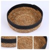REGALWOVEN Natural Material Durable Multi-Function Easy To Care Open Storage Bins 3 Pcs 10.2*3.1in/11*3.5in/12*3.9in - 2 of 4