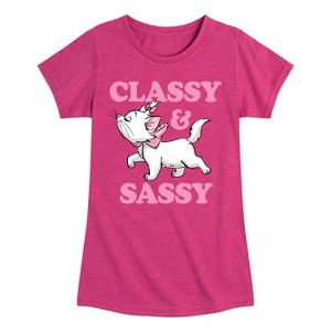 Girls' - Disney - The Aristocats Fitted Short Sleeve Graphic T-Shirt - 1 of 4