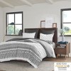 NicBex Farmhouse Cotton Comforter Set Cozy Bedding Set, Duvet Cover Set with Chenille Tufting Bedding Comforter Sets, 1 Duvet Cover, 2 Pillow Shams - 4 of 4