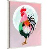Amanti Art Charm Never Hurt a Rooster by Uma Gokhale Framed Canvas Wall Art - 2 of 4
