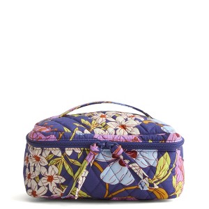 Vera Bradley Women's Outlet Cotton Essential Brush Up Cosmetic Toiletry Bag Case - 1 of 2