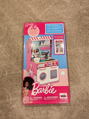 Klein Theo 5790 Set da parrucchiera Barbie I Tanti Accessori nello Stile di  Barbie I Include asciugacapelli per Bambini con Funzione di Aria Fredda I