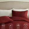 Inhand Microfiber Quilt Bedding Set, Soft Lightweight Coverlet For All Season - 4 of 4